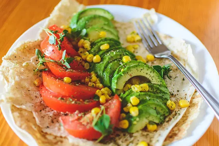 Vegetarian and vegan in organic quality